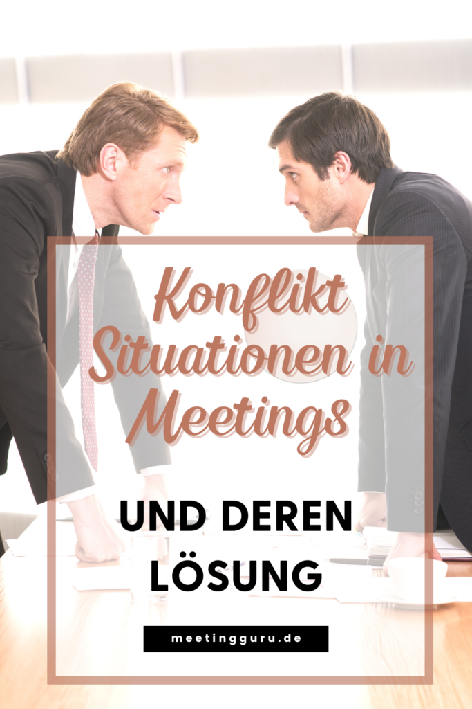 In Meetings können leicht schwierige Situation entstehen, welche für einen Moderator oft sehr anspruchsvoll sind. Es gibt kein Patentrezepte um solchen Situation zu begegnen und die Lösung ist oftmals unbekannt. Man sollte aber versuchen unter Berücksichigung aller Gegebenheit mit diesem Herausforderung gut umzugehen.