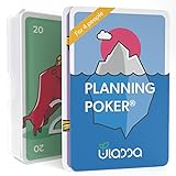 Agile Planning Poker Karten - Kommunikation und Motivation im Team steigern - für 4 Personen -...*