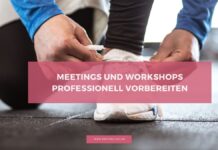 Meetings und Workshops effizient vorbereiten