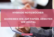 Hybride Notizbücher für Meetings